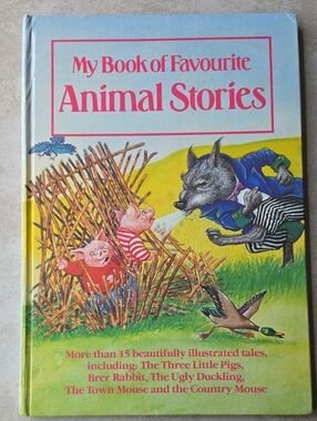 Vintage 1987 My Book of Favourite Animal Stories